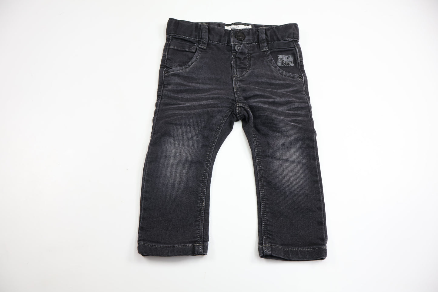 Jeansbyxor från Name It - Storlek 80 - Svart