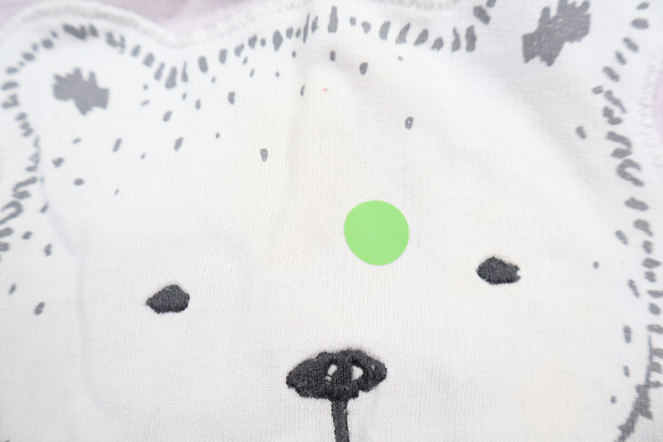 Pants with teddy from Newbie - Size 80 - Purple