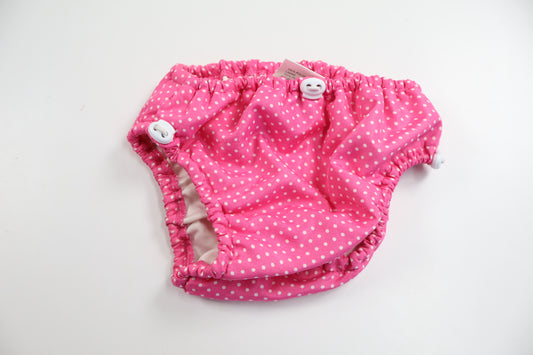 Prickig badblöja från Dolphin Swimwear - Storlek 74/80 - Rosa