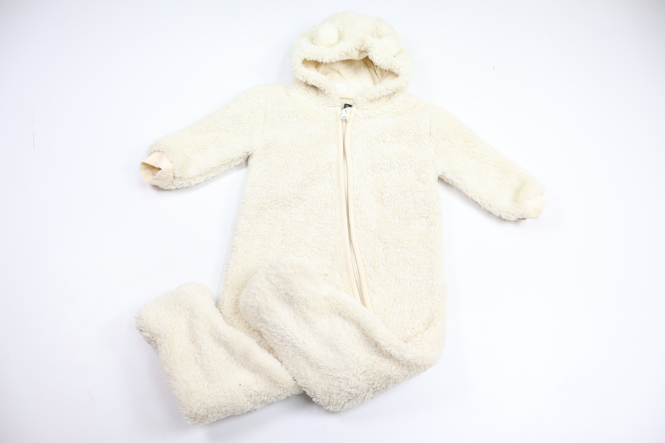 Fleece overall from Lupilu - Size 74 - Off-white