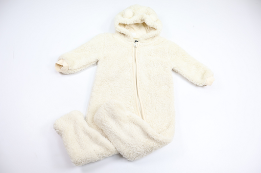 Fleece overall from Lupilu - Size 74 - Off-white