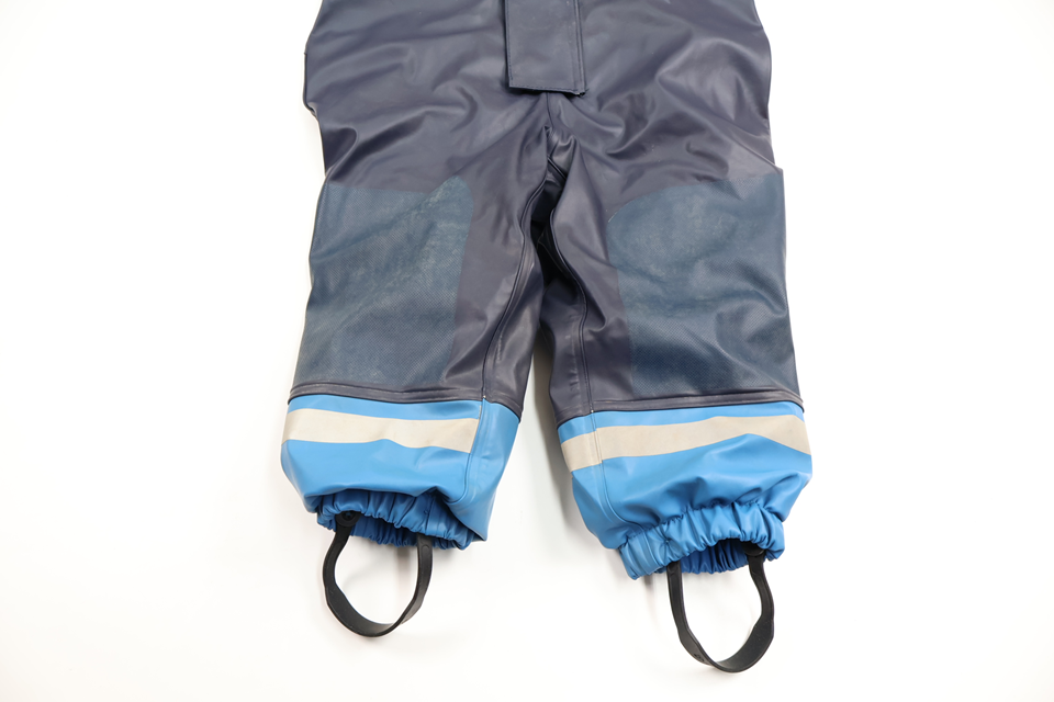 Fleece-lined rain overall from Didriksons - Size 80 - Navy