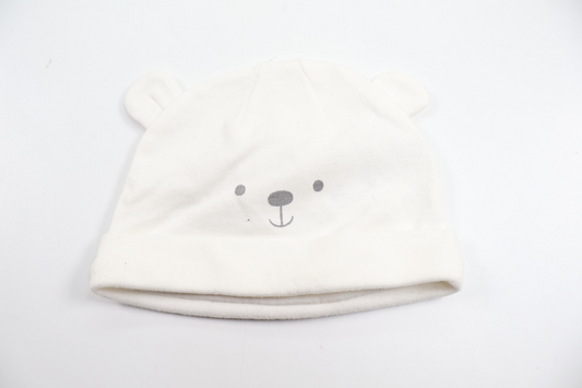 Teddy hat from C&A - Size 40/41 - White