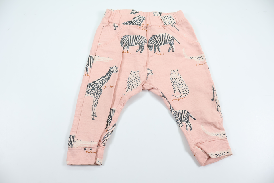 Trousers with ruffles from Lindex - Size 74 - Pink