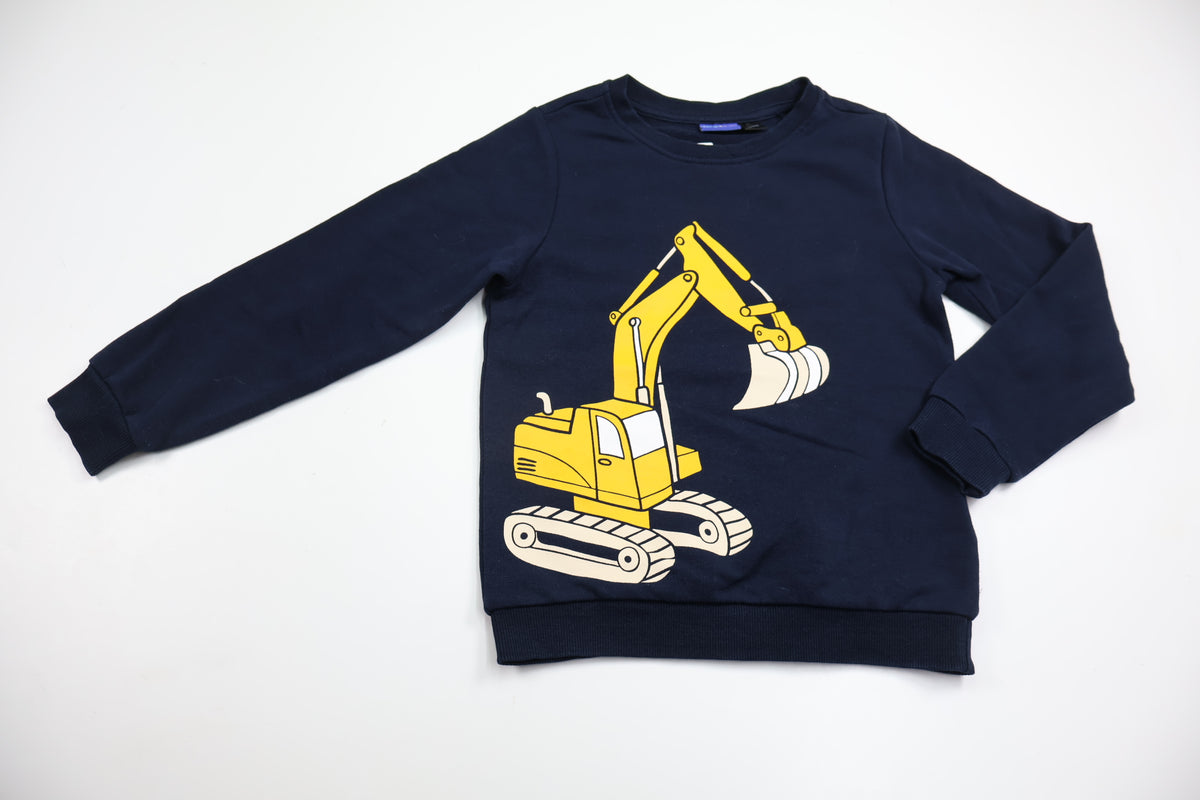 Sweatshirt från Lupilu - Storlek 110/116 - Marinblå