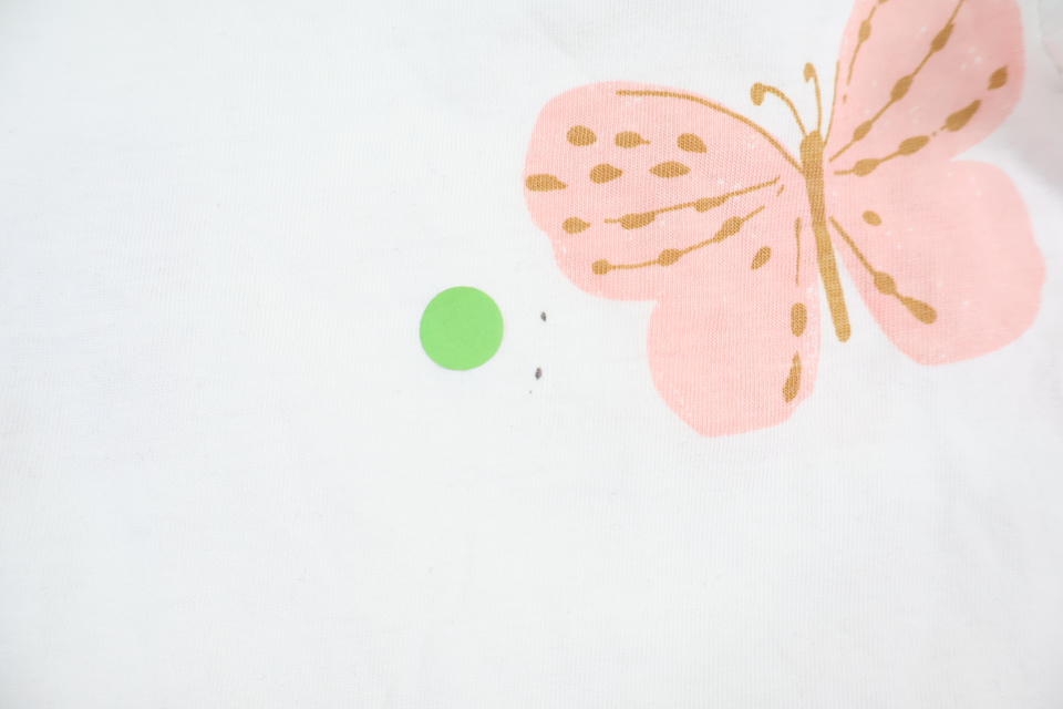 Nightgown with butterflies from H&M - Size 98/104 - White