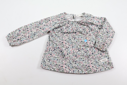 Floral tunic from Newbie - Size 74 - Multi