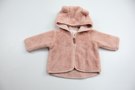 Munkjacka i fleece från H&M - Storlek 50 - Rosa