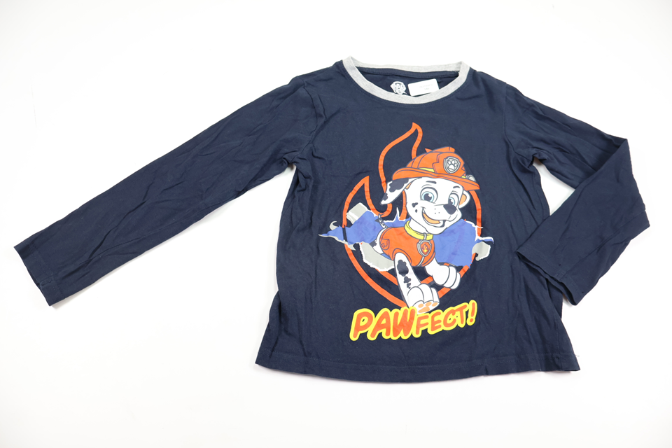 Pajama top from Nickelodeon - Size 122/128 - Navy blue