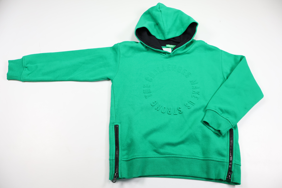 Hoodie from United Colors of Benetton - Size 130 - Green