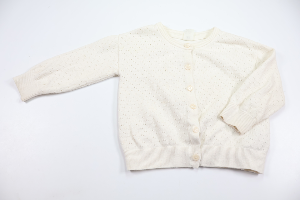 Knitted cardigan from H&M - Size 86 - White