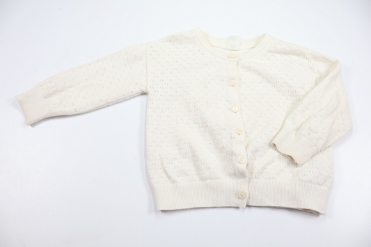 Knitted cardigan from H&M - Size 86 - White