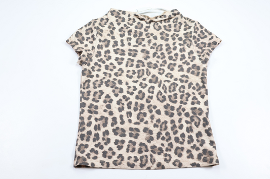 Leopard print top from Kappahl - Size 134/140 - Beige