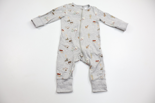 Pyjamas från Åhléns - Storlek 68 - Grå