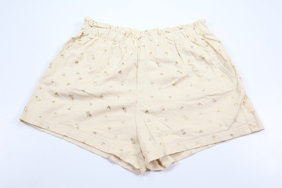 Shorts von H&MM - Größe 128 - Cremeweiß