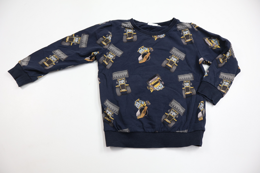 Sweatshirt från Name It - Storlek 86 - Marinblå
