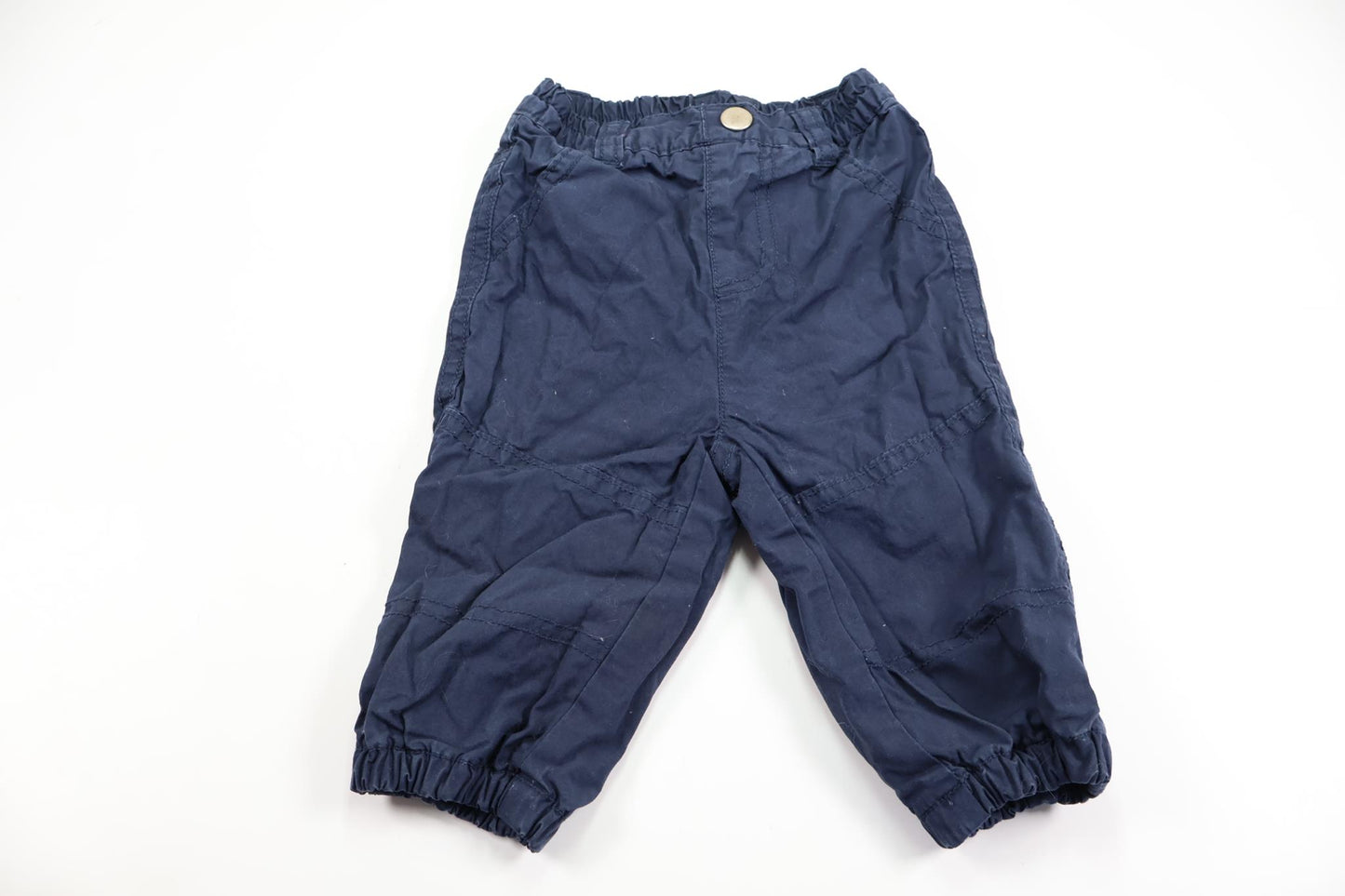 Lined trousers from My Wear Baby - Size 62 - Navy blue