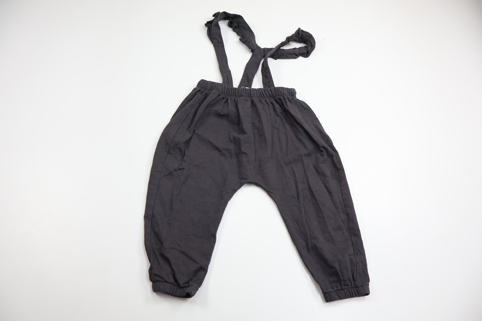 Hängselbyxor från H&M - Storlek 86 - Grå