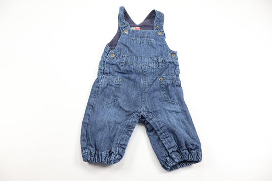 Lined dungarees from Name It - Size 56 - Denim