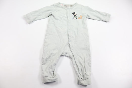 H&M Mickey Mouse Pyjamas - Size 68 - Blue