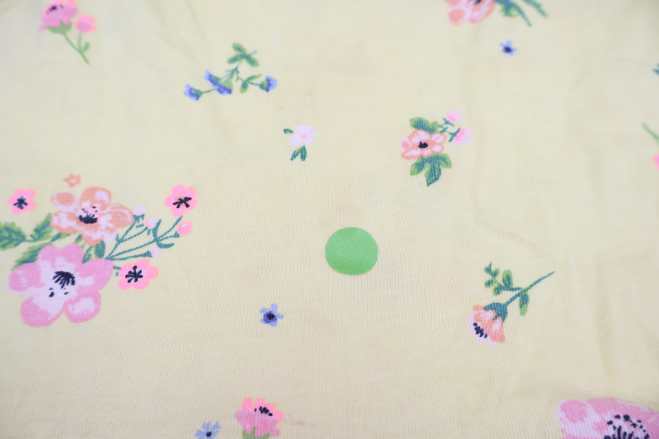 Floral dress from H&M - Size 122/128 - Yellow
