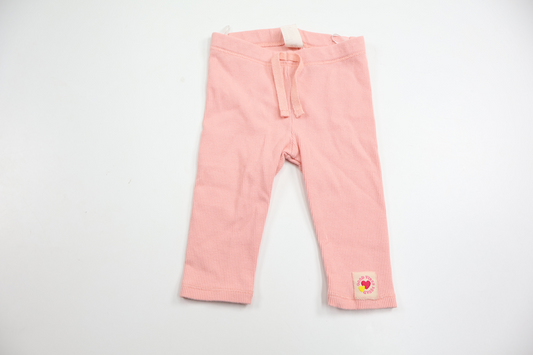 Ribbade byxor från H&M - Storlek 68 - Rosa
