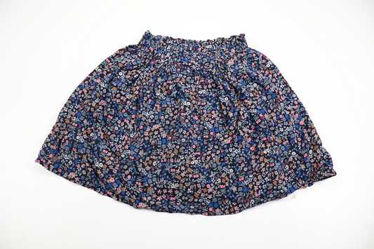 Geblümter Rock von H&MM - Größe 92 - Marineblau