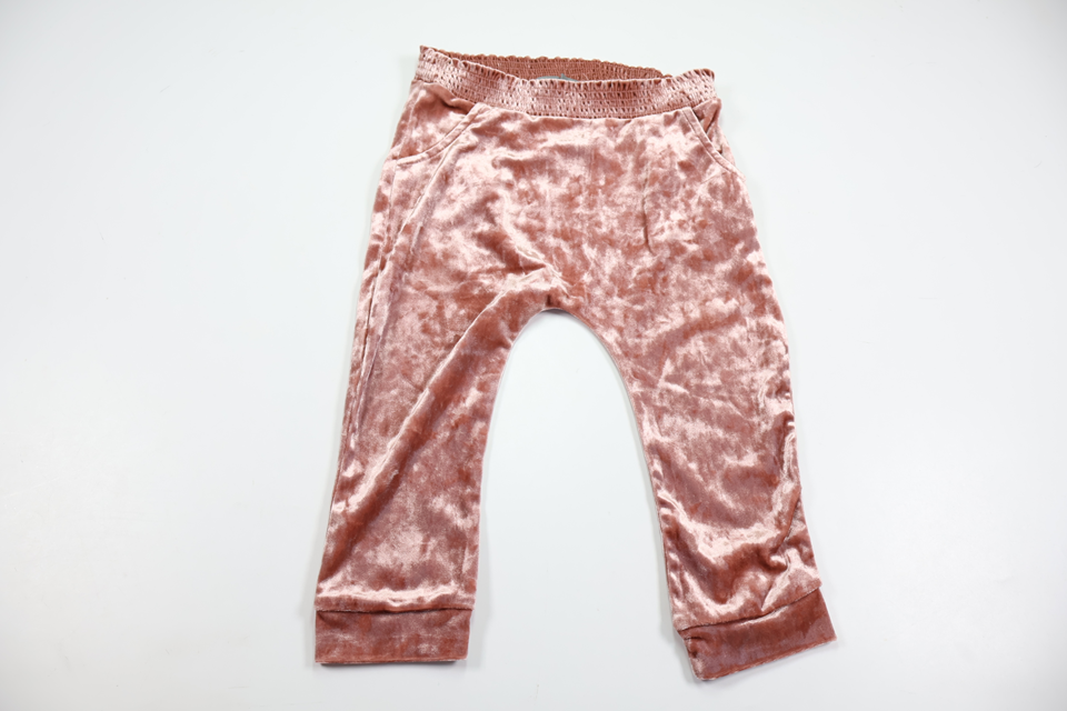 Velour trousers from Åhléns - Size 86 - Pink