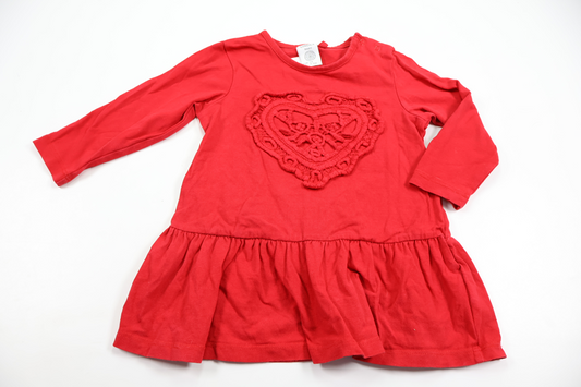 Dress from Lindex - Size 74 - Red