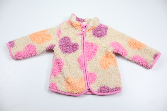 Fleece jacket from H&M - Size 74 - Beige