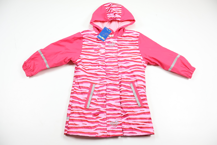 Fleece-lined rain jacket from Lupilu - Size 86/92 - Pink