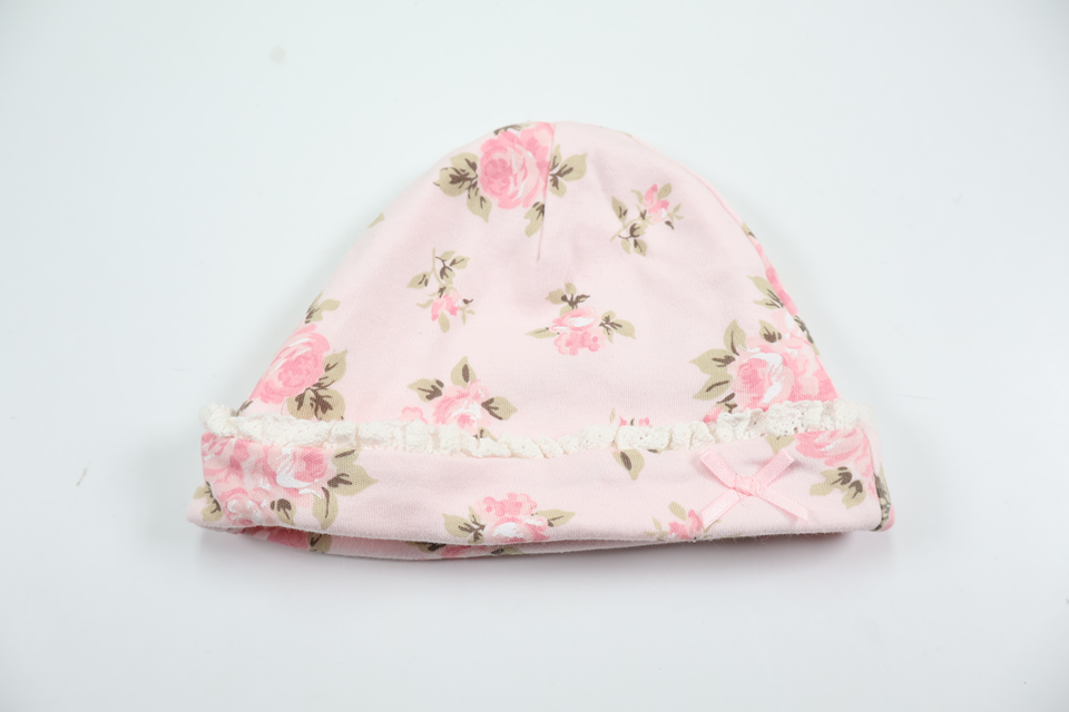 Floral hat from Unknown - Size 62/68 - Pink