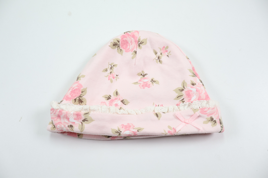 Floral hat from Unknown - Size 62/68 - Pink