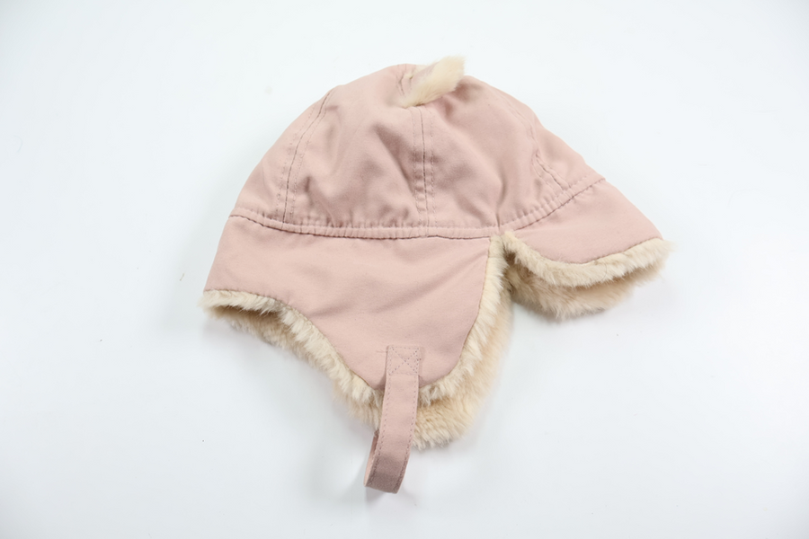 Fleece-lined winter hat from H&M - Size 80 - Pink