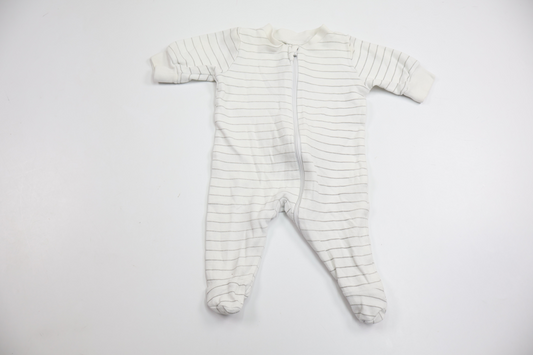 Randig pyjamas från Kappahl - Storlek 44 - Vit