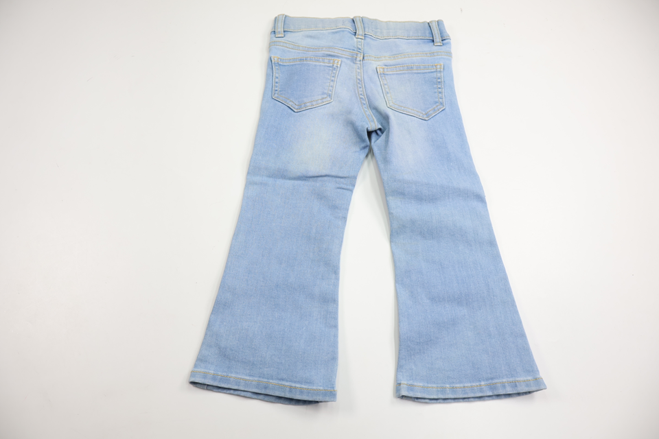 Utsvängda byxor från Lindex - Storlek 98 - Denim