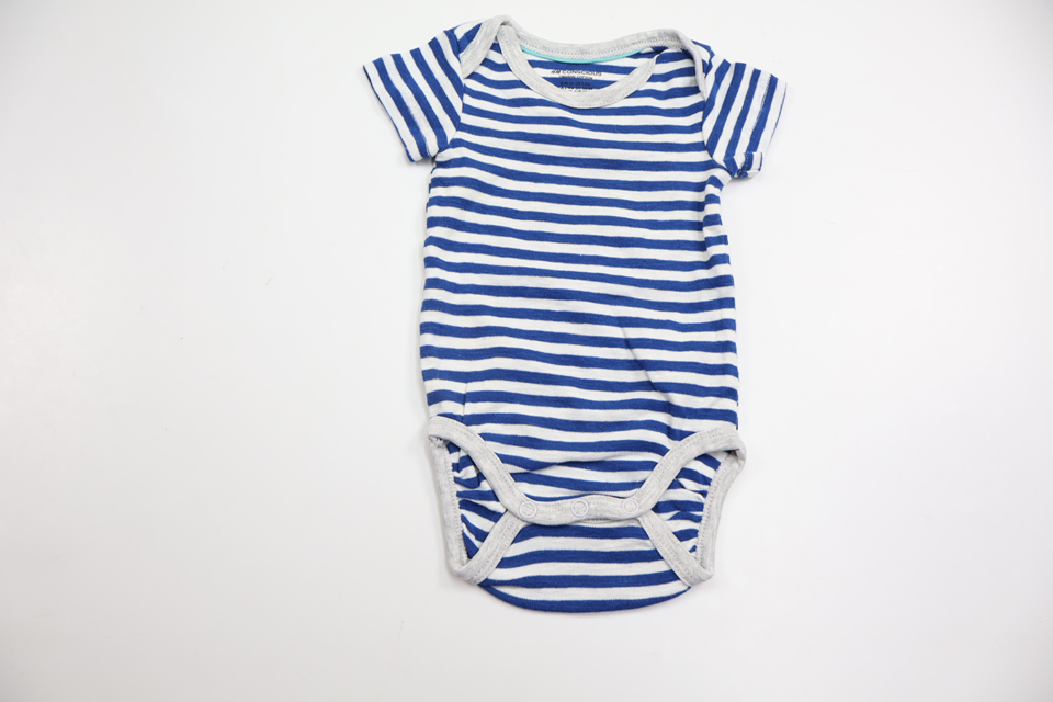 Randig body från H&M - Storlek 62 - Blå