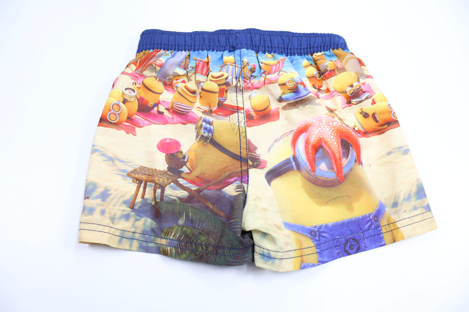 Minions from Despicable Me Swim Shorts - Size 98/104 - Multi