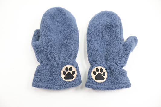 Fleece mittens from Unknown - Size 86/92 - Blue