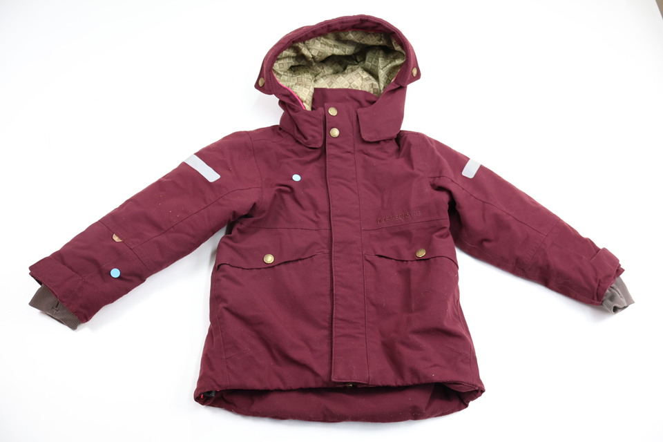 Jacket from Didriksons - Size 100 - Wine red