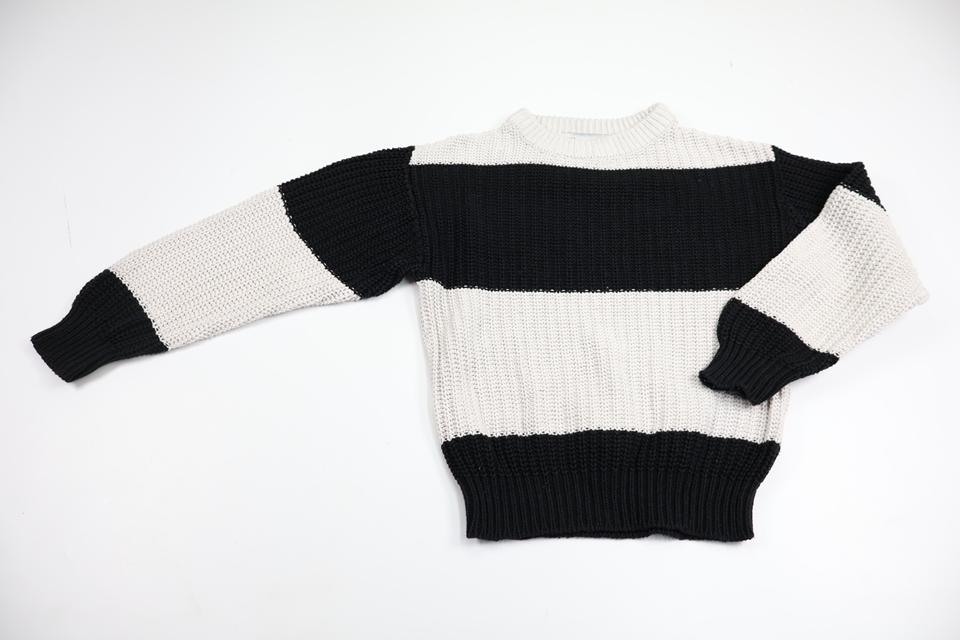 Knitted sweater from Lager 157 - Size 130 - Grey