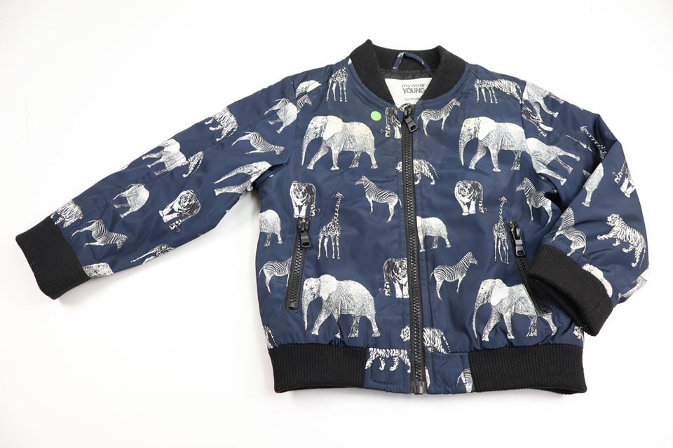 Bomber jacket from My Wear Young - Size 98/104 - Navy blue