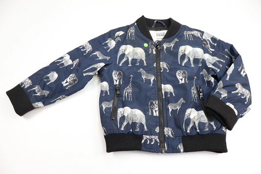 Bomber jacket from My Wear Young - Size 98/104 - Navy blue