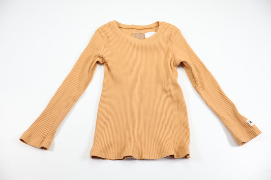 Ribbed sweater from Lindex - Size 104 - Orange