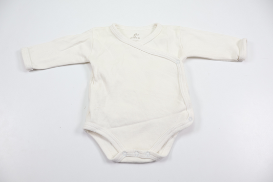 Wrap bodysuit from Basic U - Size 50 - White