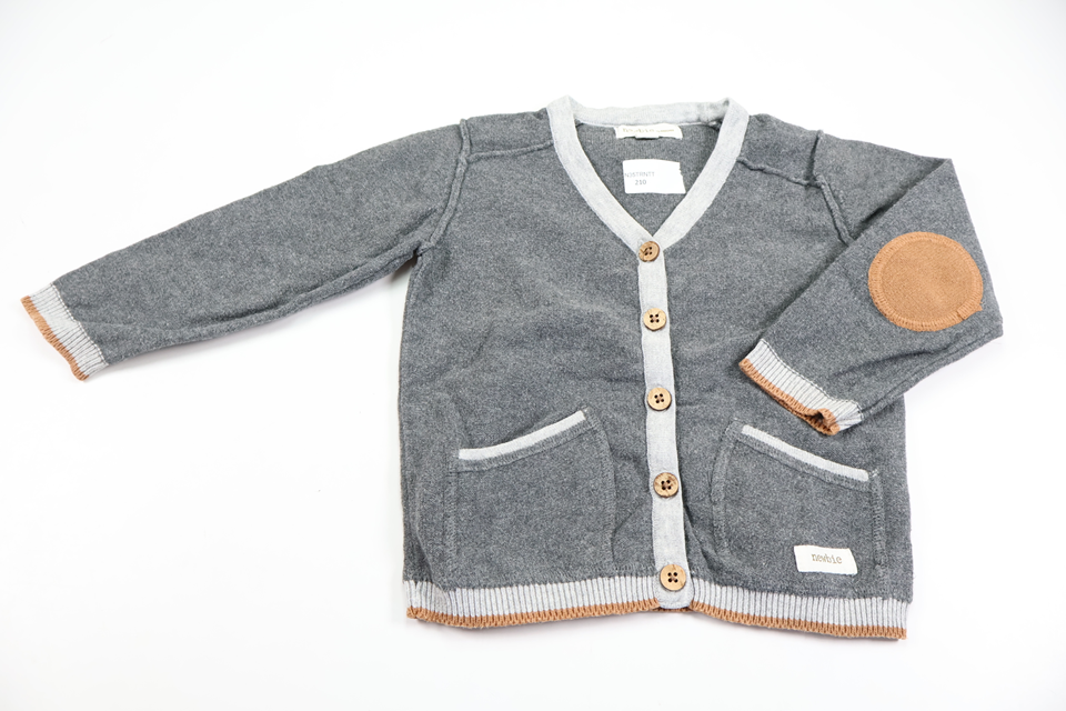 Kofta från Newbie - Storlek 74 - Grå