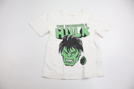 T-shirt från H&M - Storlek 110/116 - Vit