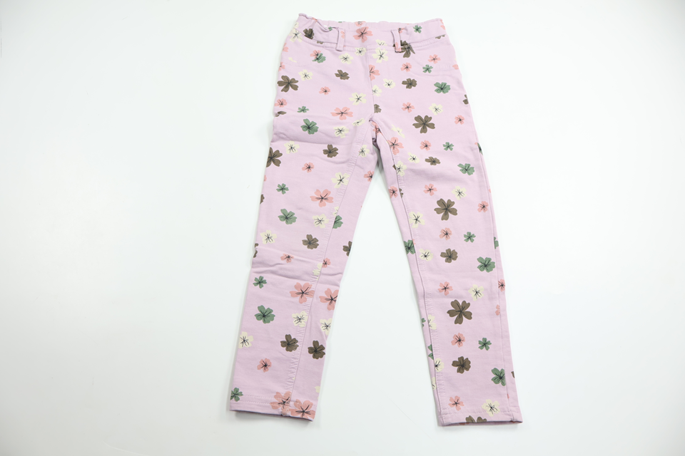 Blommiga byxor från Wai Wai - Storlek 98/104 - Lila