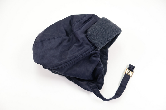 Fleece-lined hat from H&M - Size 86/98 - Navy blue