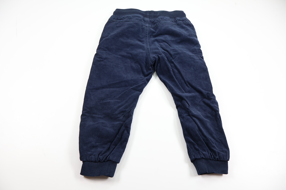 Lined trousers from Lindex - Size 98 - Navy blue